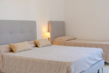 camera tripla appartamento Blu Suite del B&B Bed and Breakfast vicino al mare di Vieste Incanto Di Luna