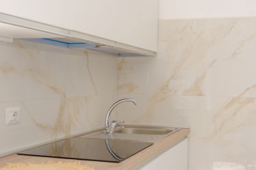 cucina appartamento Blu Suite del B&B Bed and Breakfast vicino al mare di Vieste Incanto Di Luna