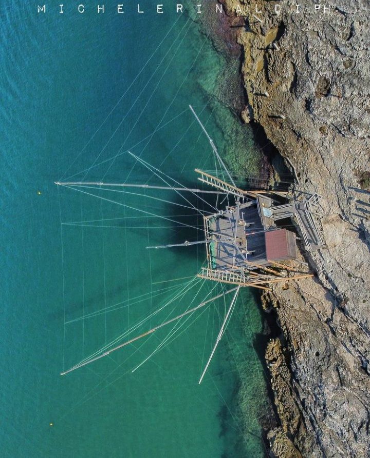 La Melodia Del Mare Trabucco I Giganti Del Mare Pesca Sostenibile Tradizionale Vieste Costa Dei Trabucchi Puglia