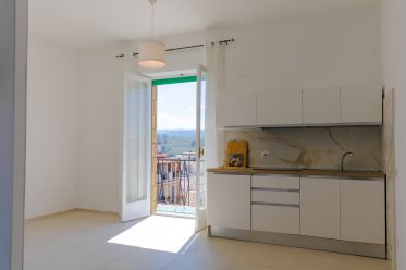 cucina appartamento Blu Suite del B&B Bed and Breakfast vicino al mare di Vieste Incanto Di Luna