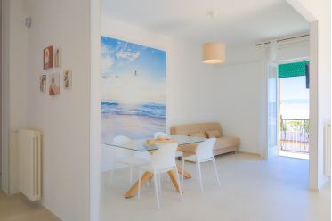 salone appartamento Blu Suite del B&B Bed and Breakfast vicino al mare di Vieste Incanto Di Luna
